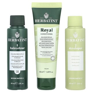 Herbatint, Gel de Coloração Permanente, 5R Castanho Claro, 4,56 fl oz (135 ml)