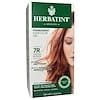 Permanent Herbal Haircolor Gel, 7R, Copper Blonde, 4,56 fl oz (135 ml)