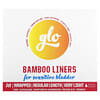 Glo, Bamboo Liners For Sensitive Bladder, Regular, 16 Liners
