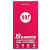 XO! Righteous Rubber Ribbed + Preservativi punteggiati, senza profumo, 12 preservativi