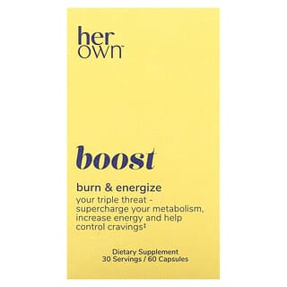 Her Own, Boost, Burn & Energize, 60 Capsules