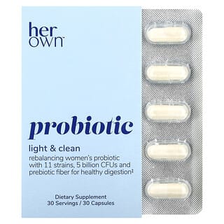 Her Own, Probiotic, 30 Capsules