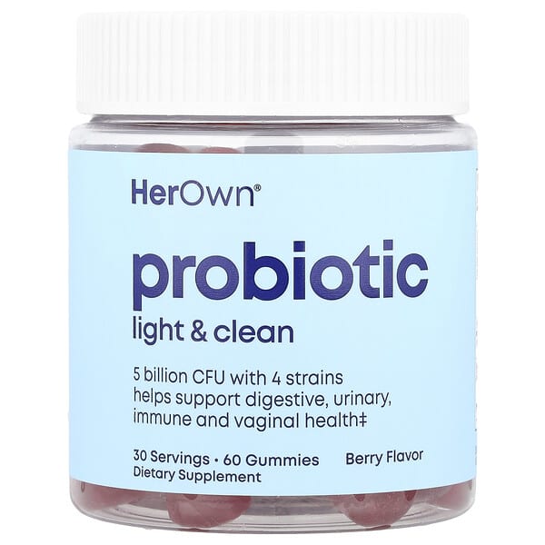 Probiotic Gummies, Berry, 60 Gummies