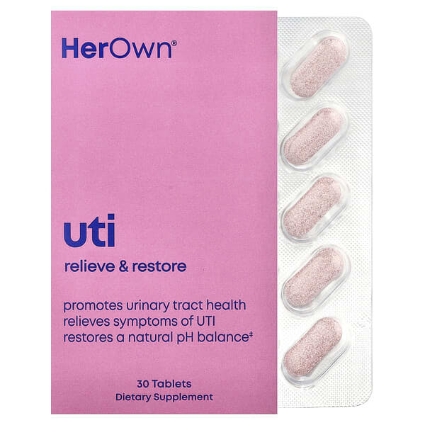 Her Own, UTI, 30 Tablets