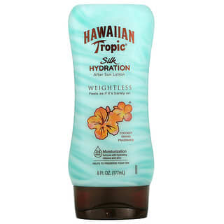 Hawaiian Tropic, Silk Hydration Lotion après-soleil légère, Noix de coco et papaye, 177 ml