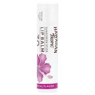 Hawaiian Tropic, Balsamo per labbra in stick con protezione solare, SPF 30, tropicale, 4,25 g