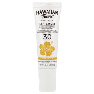 Hawaiian Tropic, Sunscreen Lip Balm, SPF 30, Pineapple, 0.35 oz (9.9 g)