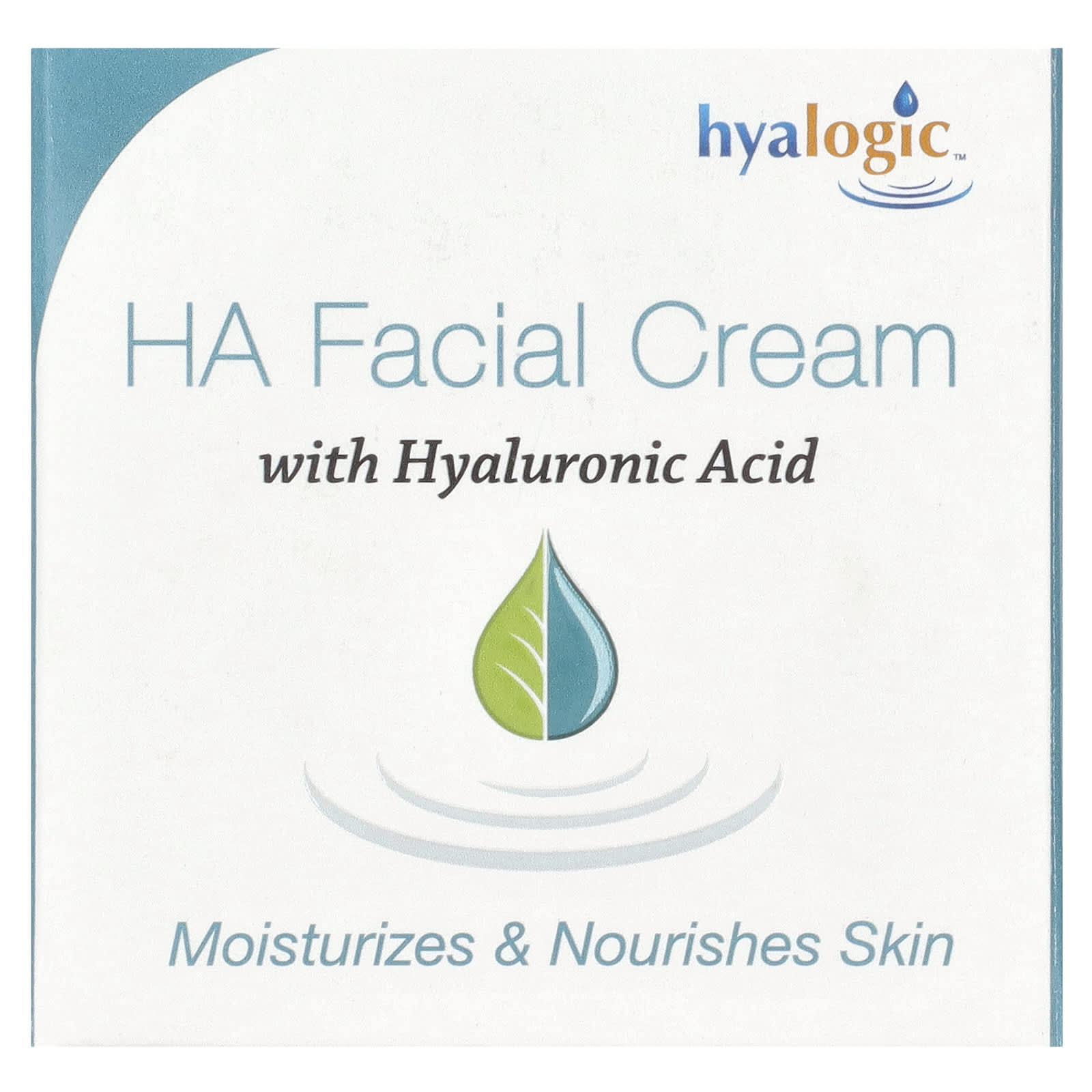 Hyalogic, HA Facial Cream with Hyaluronic Acid, Fragrance Free, 2 oz ...