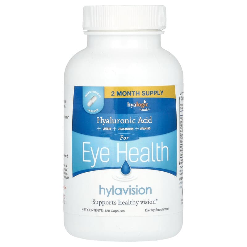 Hylavision（ヒラヴィジョン）、ヒアルロン酸、120粒