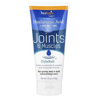 Hyalogic LLC, HylaRub™, Crème hydratante, Articulations et muscles, 170 g