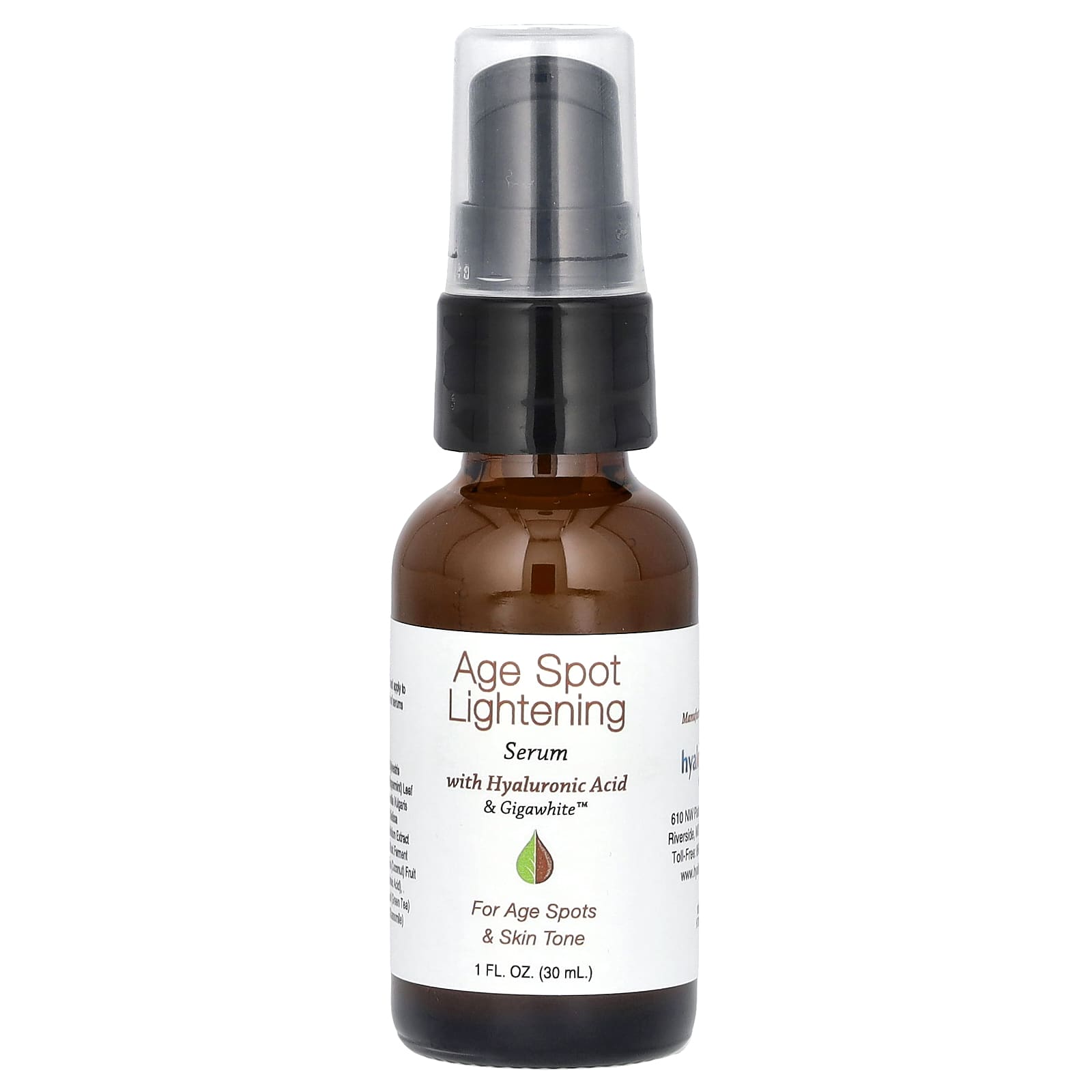 Age Spot Lightening Face Serum with Hyaluronic Acid