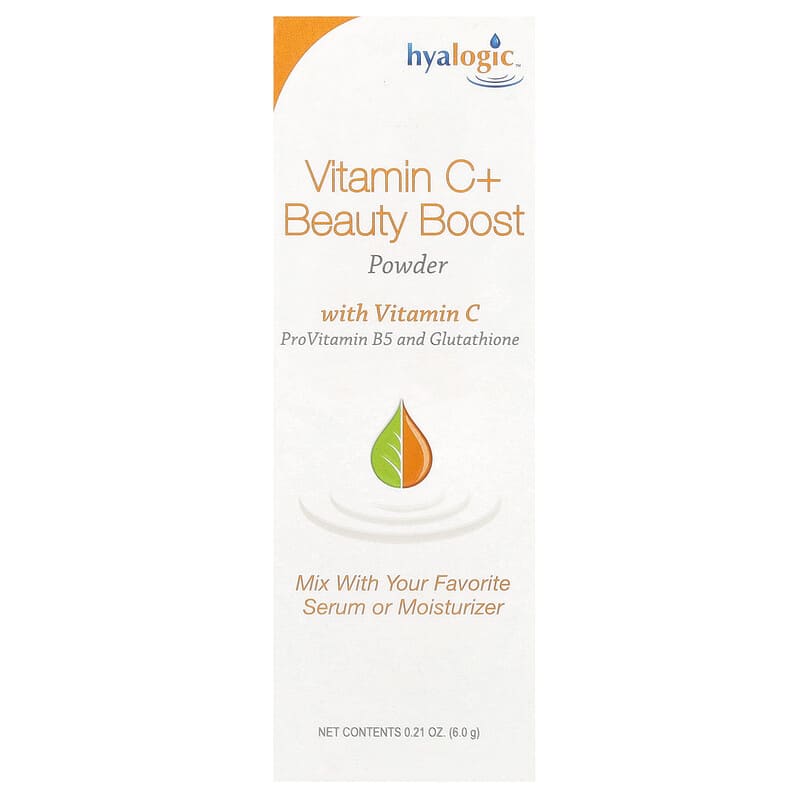 b5 glutathione Vitamin C + Beauty Boost Powder, Fragrance Free, 0.21 oz (6 g)