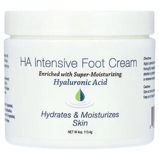 Hyalogic, Crème intensive pour les pieds à l'acide hyaluronique, 113,4 g