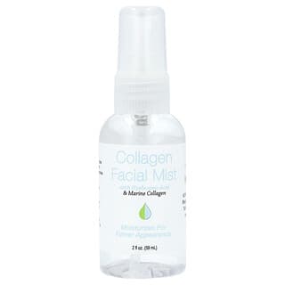 Hyalogic, Spray Facial de Colágeno com Ácido Hialurônico e Colágeno Marinho, Sem Perfume, 59 ml (2 fl oz)