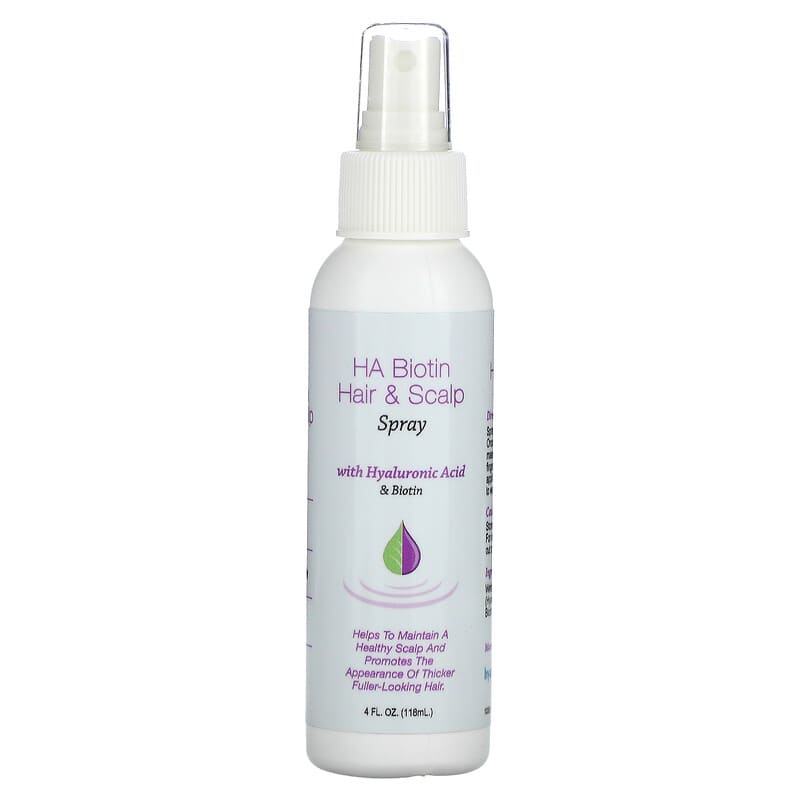 Spray cheveux et cuir chevelu HA Biotin, 118 ml