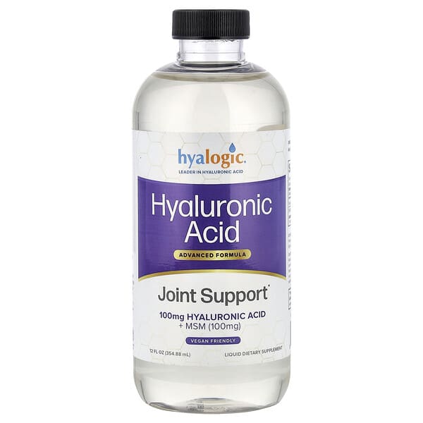 Hyalogic, Hyaluronic Acid Advanced Formula, Joint Support, 12 fl oz (354.88 ml) — product photo 1
