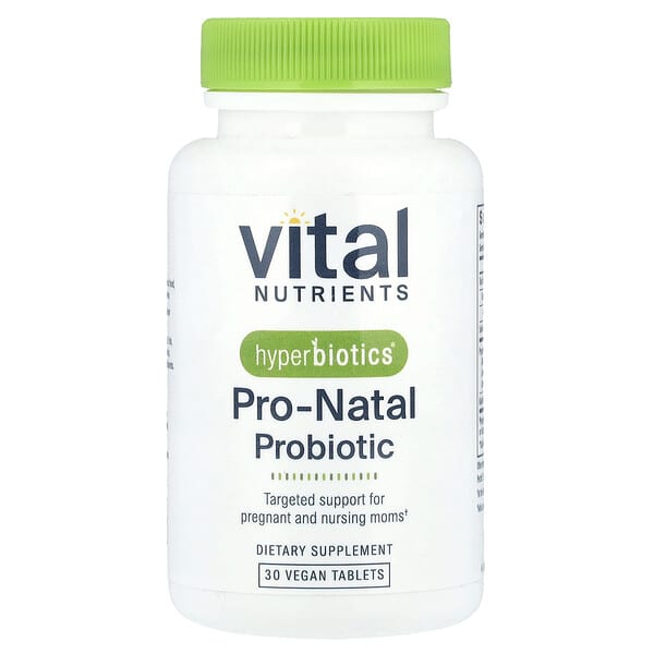 Hyperbiotics®, Pro-Natal Probiotic, 30 Vegan Tablets