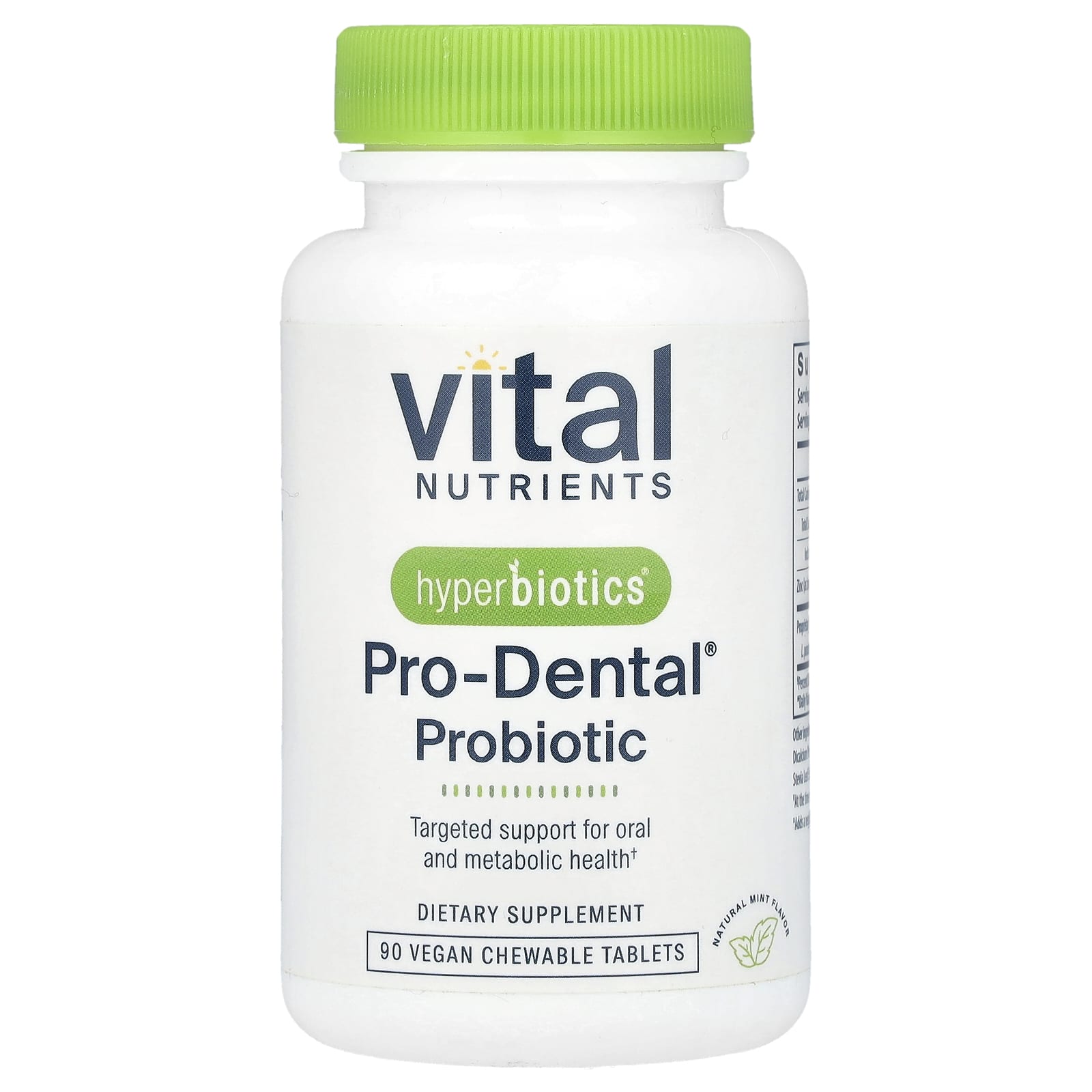 Hyperbiotics, PRODental, Suplemento probiótico para favorecer la salud