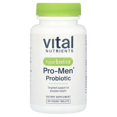 Vital Nutrients, Hyperbiotics®, Pro-Men® Probiotic, 60 Vegan Tablets