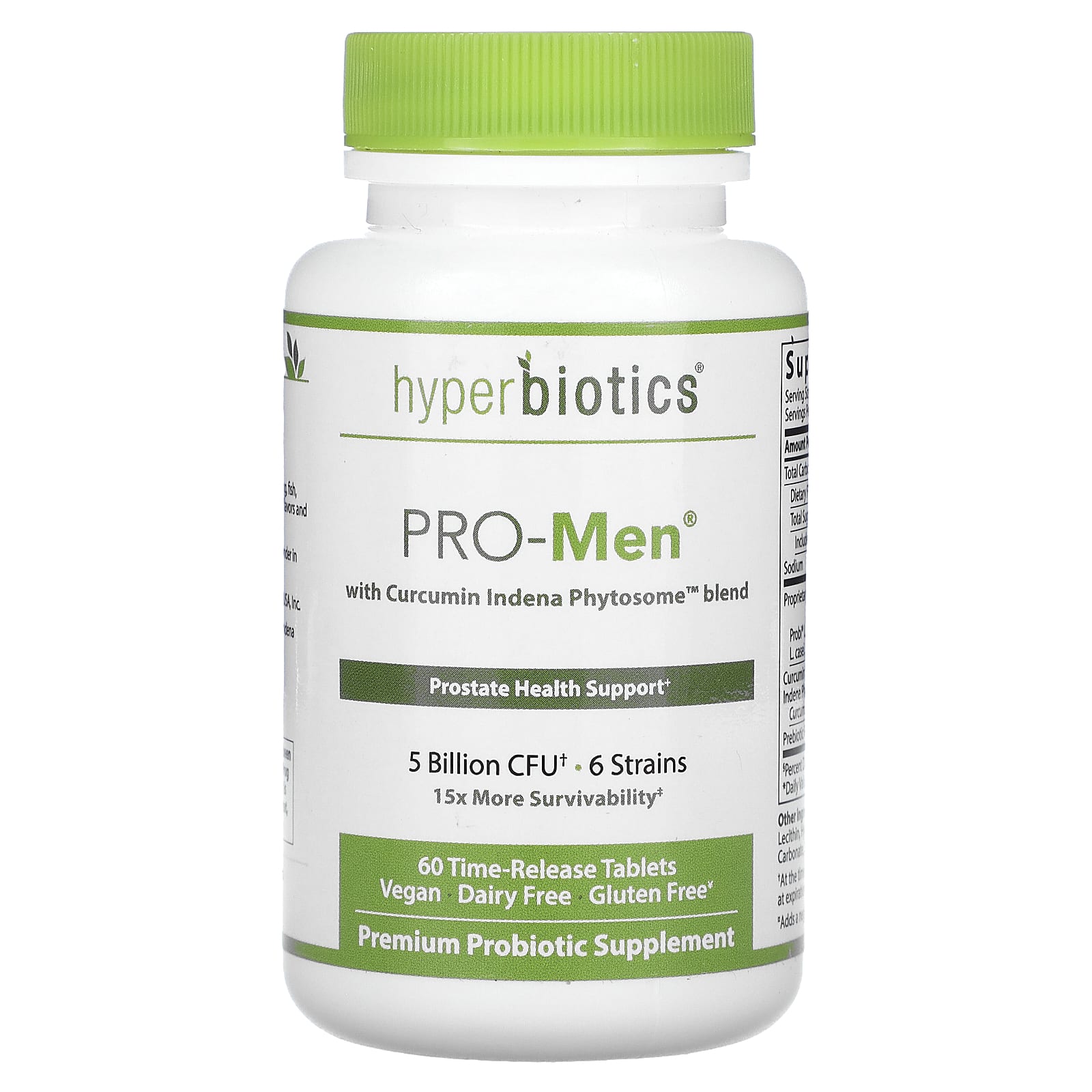 Hyperbiotics, ProMen With Curcumin Indena Phytosome Blend, 5 Billion