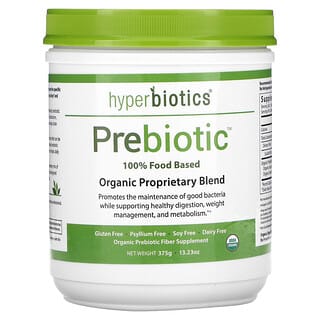 Hyperbiotics, Prebiótico, Composto Orgânico Exclusivo, 13,23 oz (375 g)