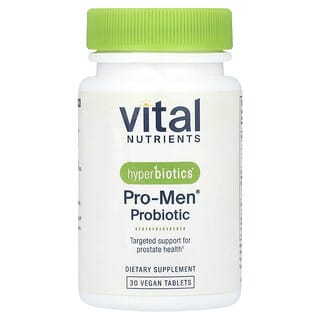 Hyperbiotics, Probiótico PRO-Men®, 30 comprimidos veganos