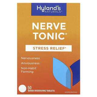 Hyland's Naturals, Tonique nerveux, 50 comprimés à dissolution rapide