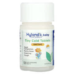 Hyland's Naturals, Baby, Tiny Cold Tablets, Daytime, 6+ Months, 125 Quick-Dissolving Tablets