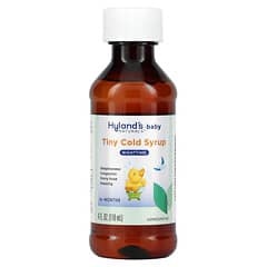 Hyland's Naturals, Baby, Tiny Cold Syrup, Nighttime, Ages 6 Months+, 4 fl oz (118 ml)