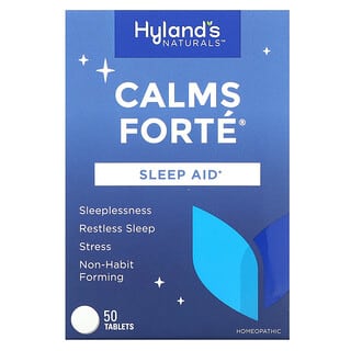 Hyland's Naturals, Calms Forte，輔助睡眠片劑，50片