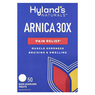 Hyland's Naturals, Arnica 30X, 50 Tablet Cepat Larut