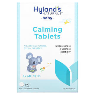 Hyland's, Bebés, Comprimidos calmantes, A partir de 6 meses`` 125 comprimidos de disolución rápida