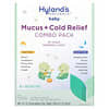 Baby, Mucus + Cold Relief Combo Pack, Daytime/Nighttime, 6+ Months, 2 Bottles, 4 fl oz (118 ml) Each