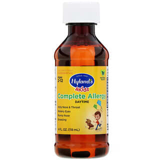 Hyland's, 4 Crianças, Alergia Completa, Diurna, 118 ml (4 fl oz)