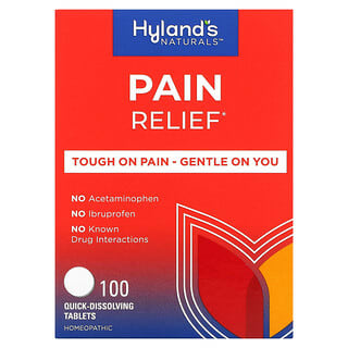 Hyland's, Pain Relief、すばやく溶けるタブレット100粒