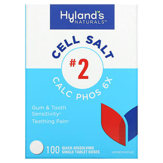 Hyland's, Cell Salt #2, Ferrum Phos 6x, 100 Quick-Dissolving Single Tablets