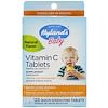 Bebês, Comprimidos de Vitamina C, Sabor Natural de Limão, 125 Comprimidos de Rápida Dissolução