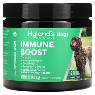 Hyland's Naturals, Reforço Imunológico, Para Cães, Queijo, 270 g (9,5 oz)