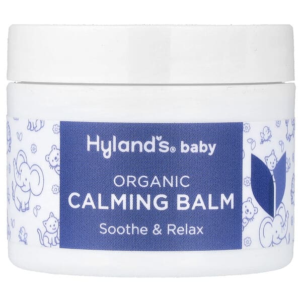 Hyland's Naturals, 유아용, 유기농 진정 밤, 50g(1.76oz)