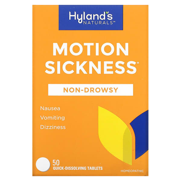 Hyland's Naturals, Motion Sickness, 50 Quick-Dissolving Tablets