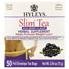 Hyleys Tea, 塑身茶，巴西莓，50 个铝箔封套茶袋，2.64 盎司（75 克）
