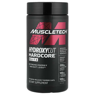 MuscleTech, Hardcore Elite, 110 Rapid-Release Thermo Caps