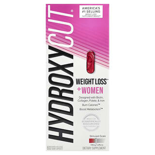 Hydroxycut, Weight Loss + Women, Gewichtsreduktion für Frauen, 60 Flüssigkapseln mit schneller Freisetzung