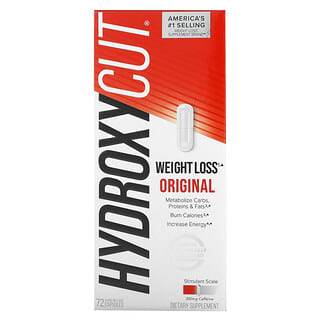 Hydroxycut, Weight Loss Original, 72 капсули зі швидким вивільненням