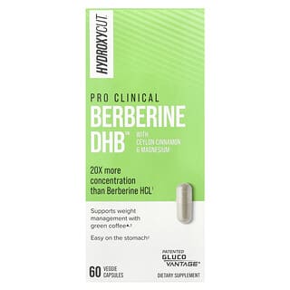 Hydroxycut, Pro Clinical, Berbérine DHB™, 60 capsules végétariennes