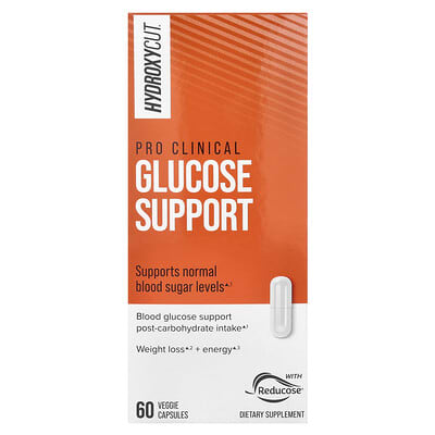 Hydroxycut, Pro Clinical Glucose Support, 60 Veg Capsules
