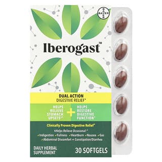 Iberogast, 雙作用消化緩解，30 粒軟凝膠