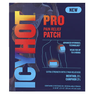 Icy Hot, Patch anti-douleur Pro, 5 patchs