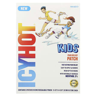 Icy Hot, Kids Pain Relief Patch, For Ages 5+, 5 Patches