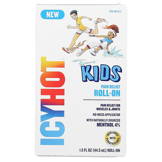 Icy Hot, Kids Roll-On zur Schmerzlinderung für Kinder ab 2 Jahren, 44,3 ml (1,5 fl. oz.)